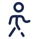 Walking SVG Icon